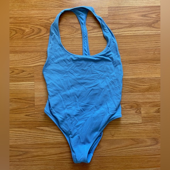 aerie Other - aerie Bright Blue Scoop One-Piece Swimsuit